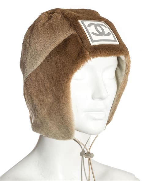 chanel trapper hat|chanel headwear.